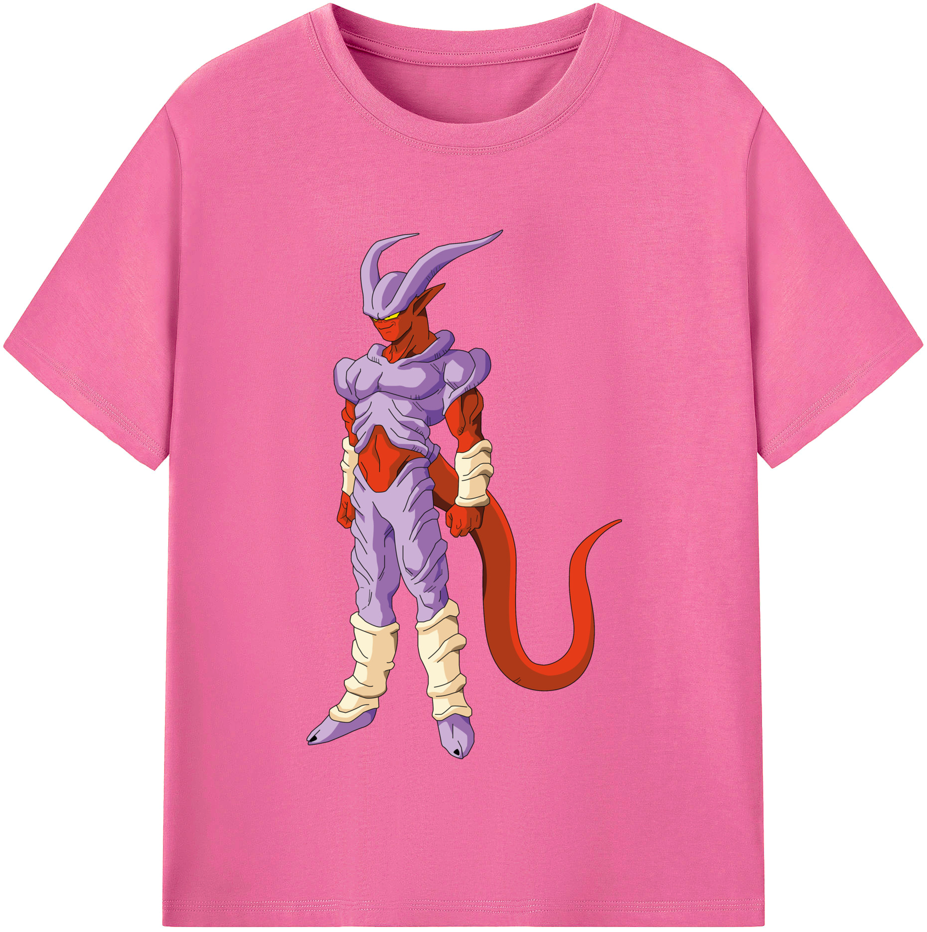 （画像用） ドラゴンボール ジャネンバ DRAGON BALL Janemba レディースカジュアルプリントTシャツ（綿100％）